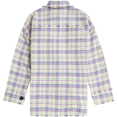 BAPY TARTAN SHIRT JACKET LADIES