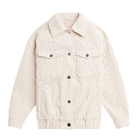 BAPY TONAL EMB. JACKET LADIES