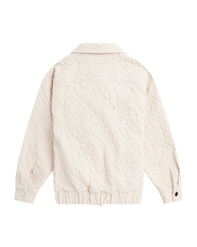 BAPY TONAL EMB. JACKET LADIES