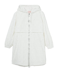 BAPY EMB. HOODED WINDBREAKER LADIES