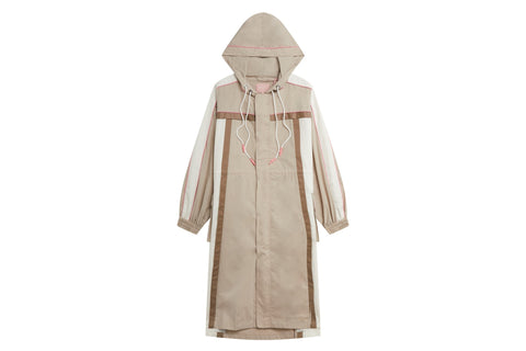 BAPY OVERSIZED PANELLED COAT LADIES