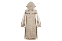 BAPY OVERSIZED PANELLED COAT LADIES