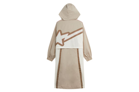BAPY OVERSIZED PANELLED COAT LADIES