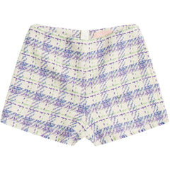 BAPY TARTAN SHORTS LADIES