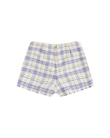 BAPY TARTAN SHORTS LADIES