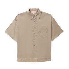 BAPY FLORAL BUTTON SHORT SLV. SHIRT LADIES