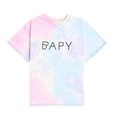 BAPY TIE-DYED LOGO TEE LADIES