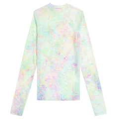 BAPY TIE-DYED EFFECT SEE-THROUGH TOP LADIES
