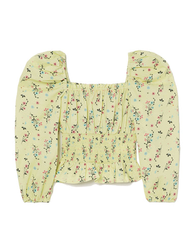 BAPY FLORAL PRINT TOP LADIES