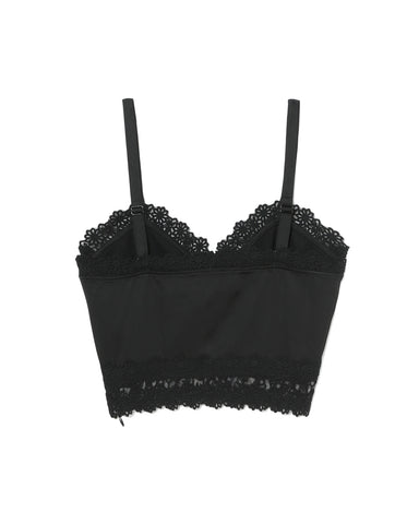 BAPY SLIM-FIT LACE-TRIMMED TOP LADIES
