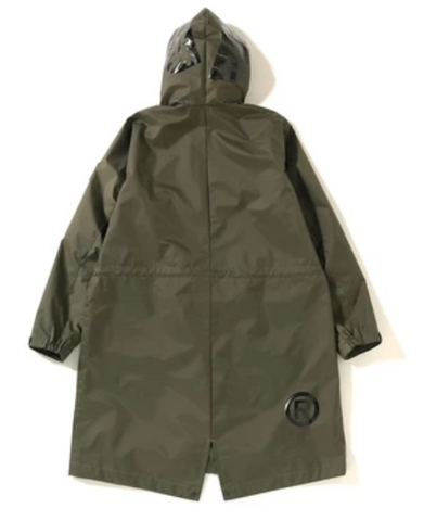 3LAYER SHARK LONG HOODIE JACKET LADIES